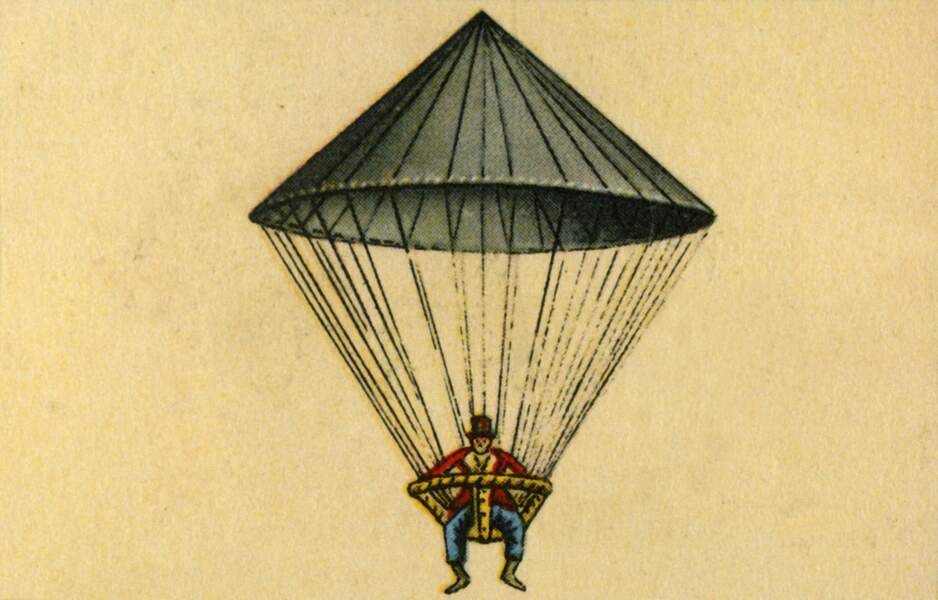 1783 : le parapluie géant de Lenormand