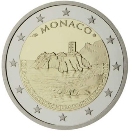 Les deux euros de Monaco 2015 