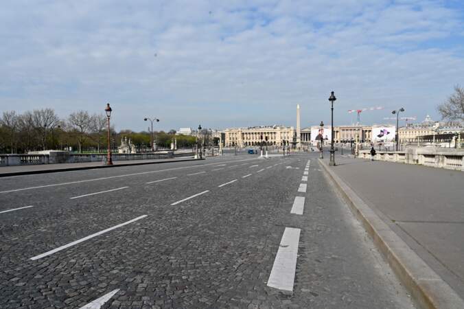 Les rues de Paris, le 17 mars 2020, premier jour du confinement