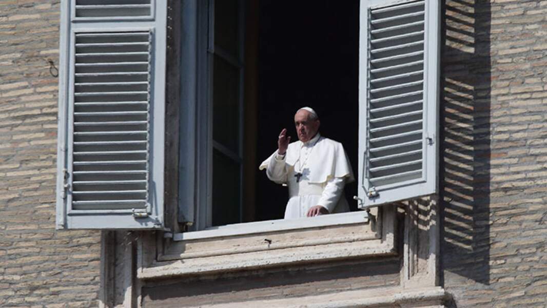 Le pape, le 22 mars 2020 à Rome