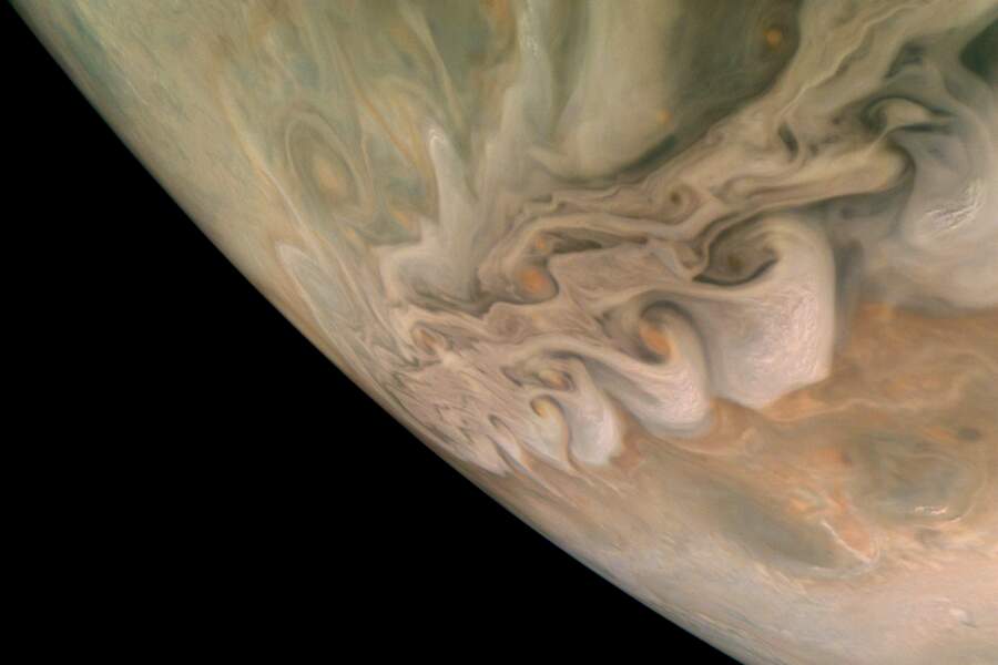 Un cliché, pris le 3 novembre 2019, de la planète Jupiter.