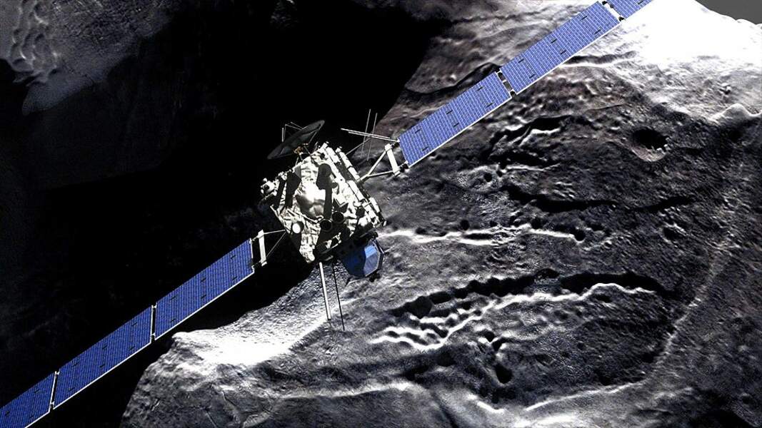 Rosetta était la première sonde à étudier une comète