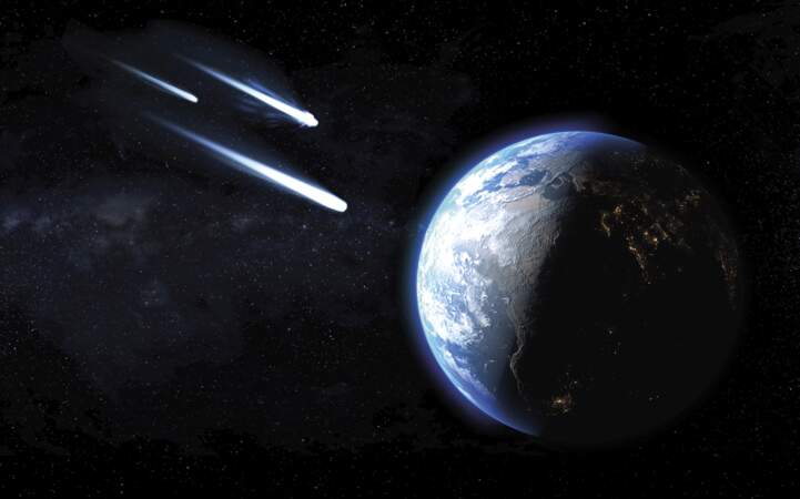 Une comète peut s'écraser sur Terre