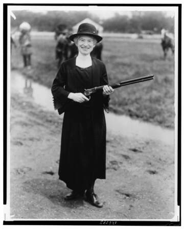 Annie Oakley, une virtuose de la carabine 