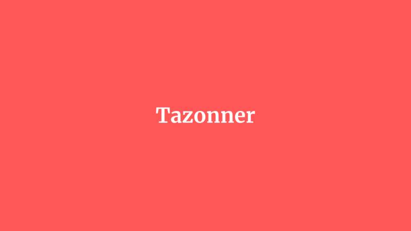 Tazonner 