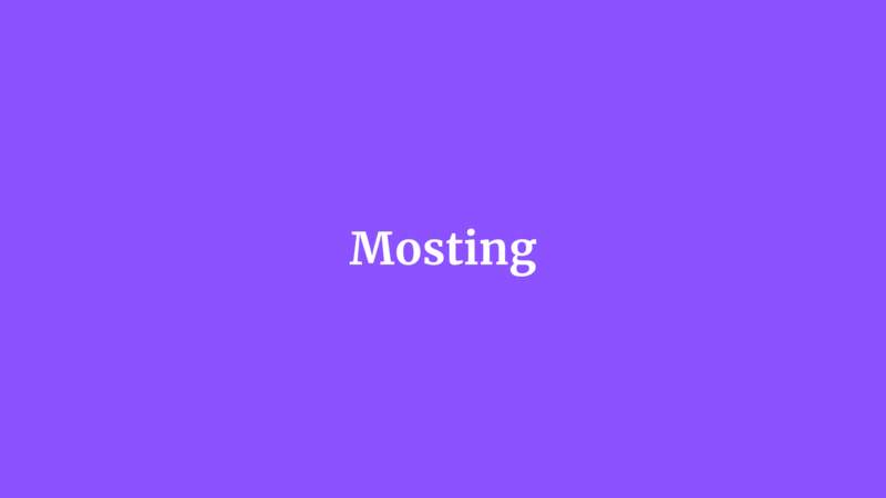 Mosting