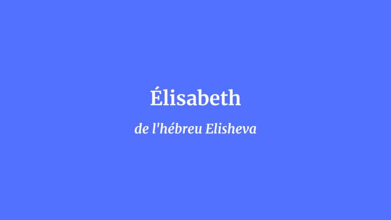 Élisabeth