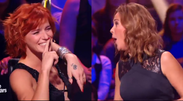 La Grosse Gaffe De Fauve Hautot En Plein Direct Dans Dals Le Zapping People Programme Tv