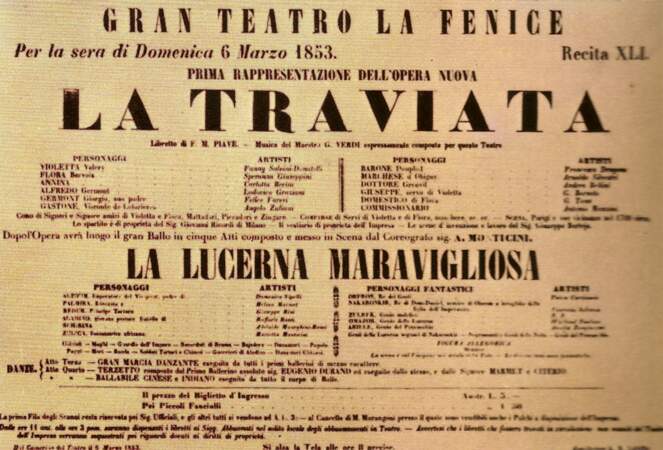 La Traviata, l'un des opéras les plus joués au monde