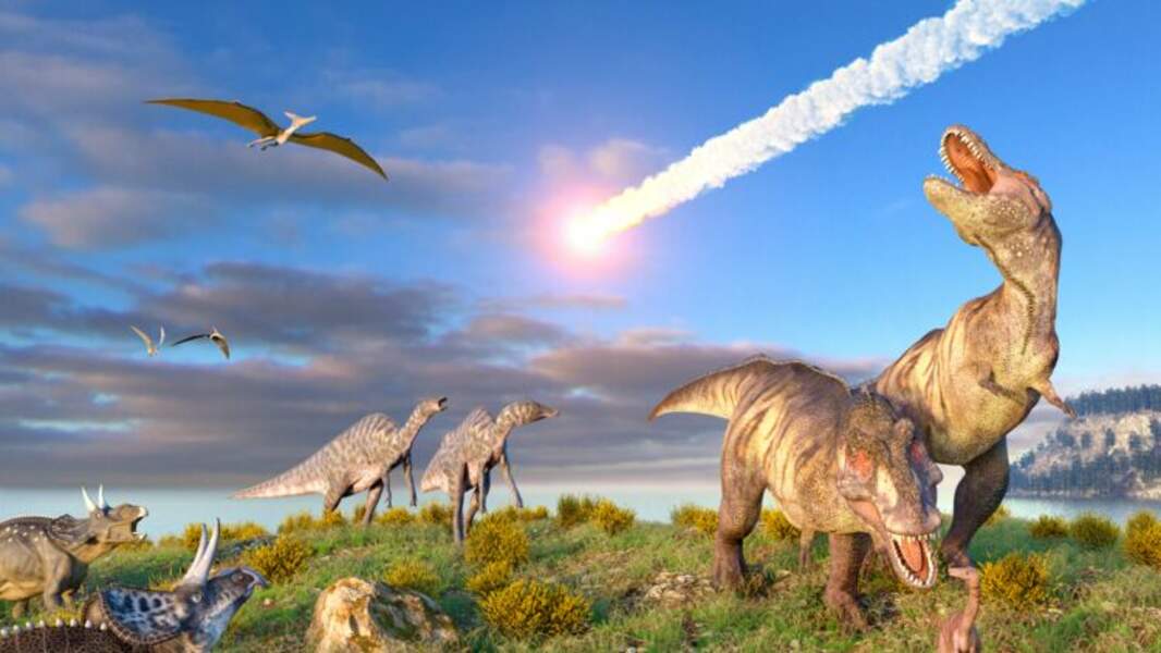 Il y a 66 millions d'années, l'astéroïde qui met fin à l'ère des dinosaures