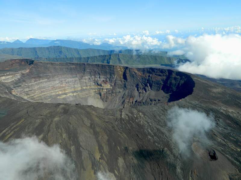 La lave fertile du volcan de La Réunion 