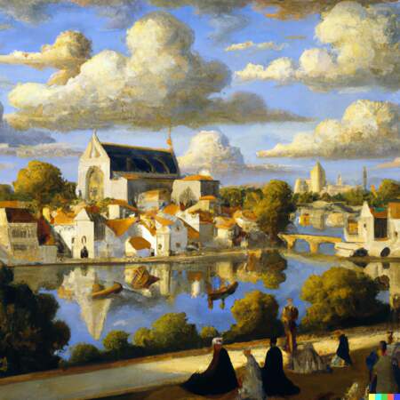 Poitiers, par Vermeer