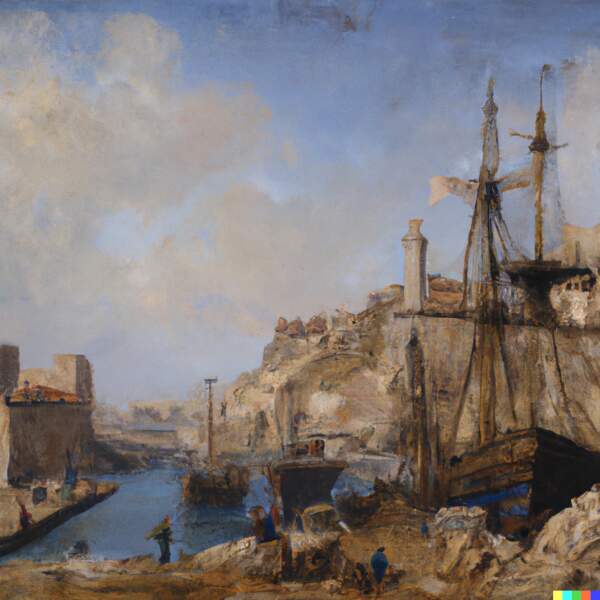 Marseille, par Rembrandt