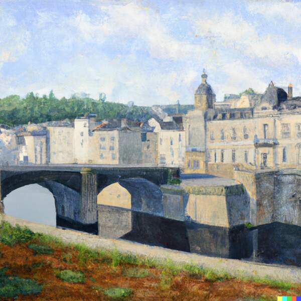 Limoges, par Manet