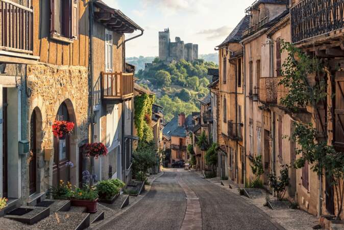 Najac, dans l'Aveyron