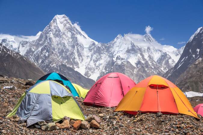 13/ Gasherbrum II (K4), 8 035 m, en Chine et au Pakistan