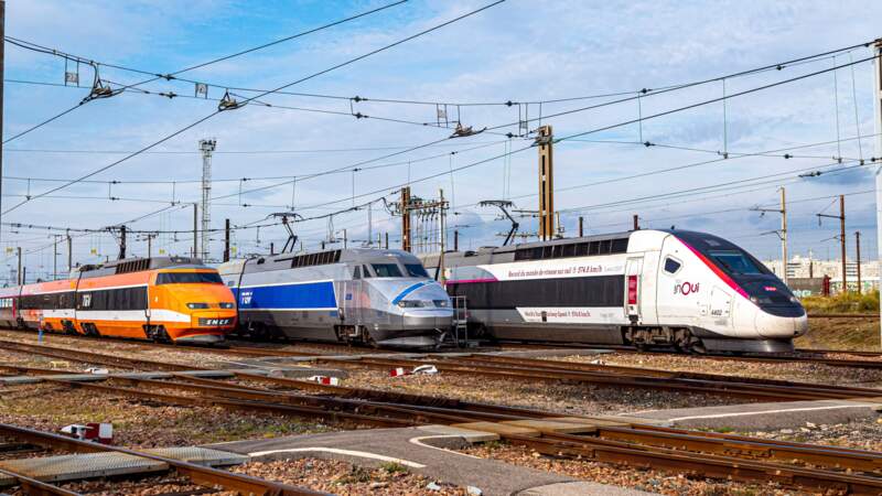 3/ Le TGV bat des records de vitesse
