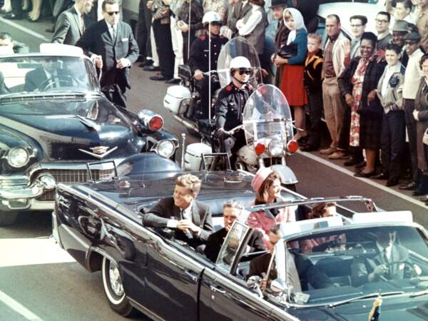 1963 : assassinat de John Fitzgerald Kennedy par Lee Harvey Oswald