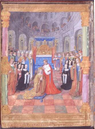 Sacrée et couronnée reine de France le 8 février 1492