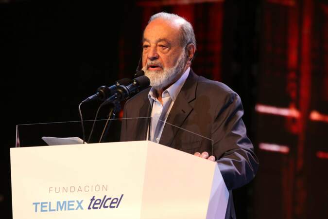 Carlos Slim, président de Telmex, gagne quatre places 