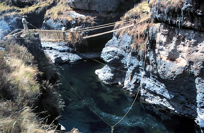 Pérou : le pont de cordes Q’eswachaka 2/2