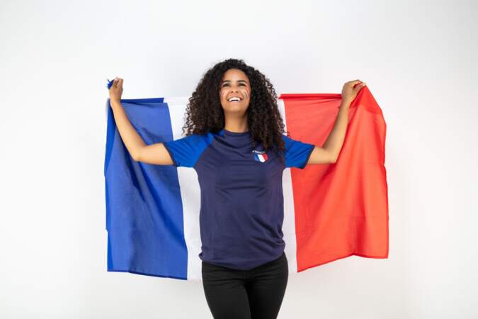 Le maillot bleu de l'équipe de France de football