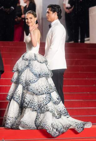 Natalie Portman dans la fameuse robe Junon de Dior 