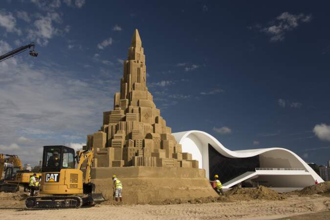 Le plus grand château de sable