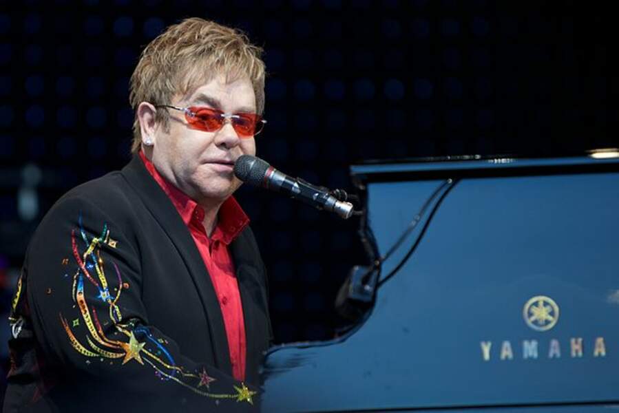 Elton John et ses lunettes