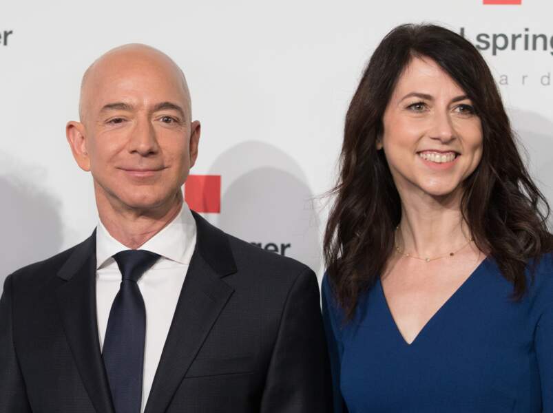 Jeff & Mackenzie Bezos : 38 milliards de dollars