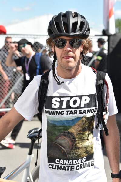 Écologie, droits LGBT, égalité femmes/hommes, lutte contre le racisme… Sebastian Vettel est partout