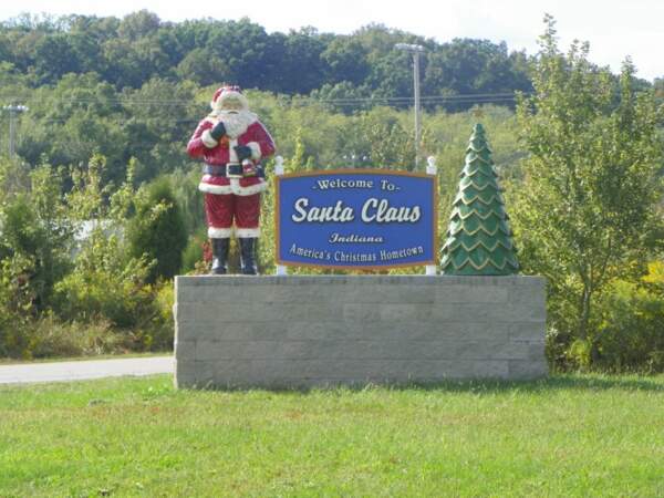 Aux États-Unis, il existe une ville appelée Santa Claus