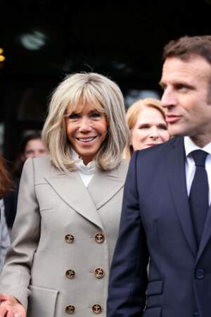 Emmanuel et Brigitte Macron en visite aux Etats-Unis 