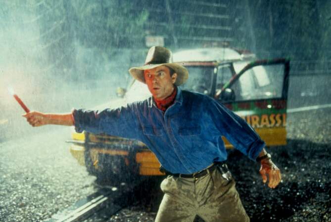 1993 : Sam Neill dans "Jurassic Park"