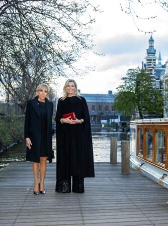 Brigitte Macron et la Reine Maxima, aux Pays-Bas
