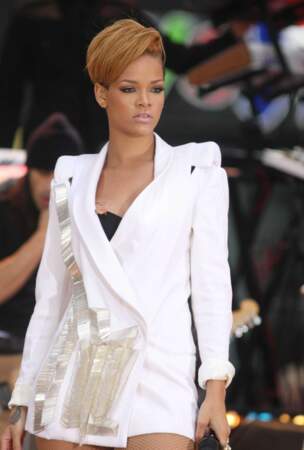 2009 : Rihanna en concert à Times Square (New-York)