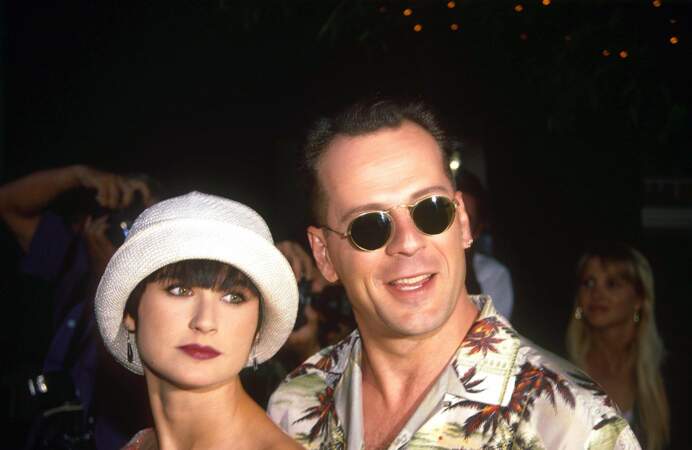 1990 : Demi Moore et Bruce Willis sont mariés depuis trois ans.
