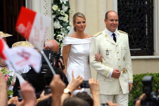 Charlène Wittstock devient la princesse Charlène de Monaco.