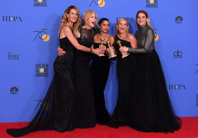 Lorsque la très féminine et féministe série Big Little Lies a remporté plusieurs Golden Globes par exemple.