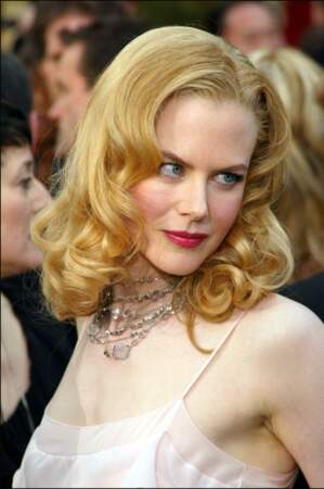 Les années passent et Nicole Kidman se fait d'autant plus sûre d'elle, affirmant son style