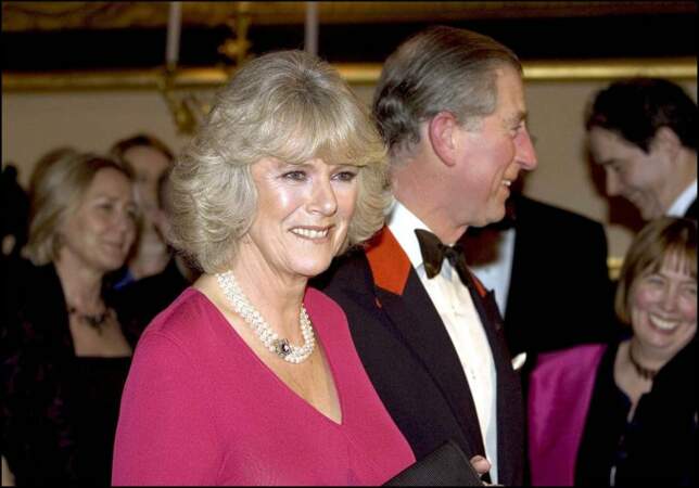 Pour annoncer leur mariage, le couple organisent un dîner au château de Windsor, à la fin de l'année 2004. 