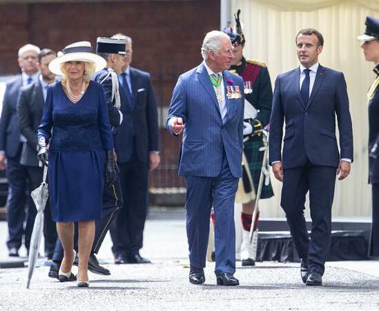 En 2020, le prince Charles et Camilla Parker Bowles se rendent en France, pour l'appel du 18 juin.
