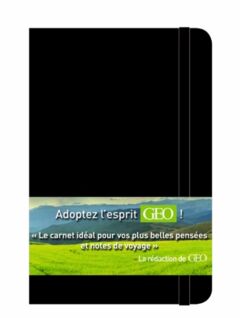 GEO - Carnet papeterie GEO - Taille M