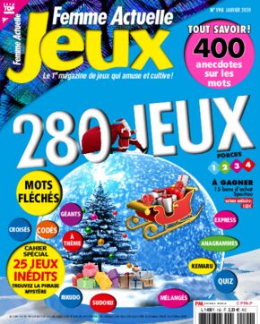 Femme Actuelle Jeux n°190