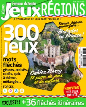 Femme Actuelle Jeux Région n°24