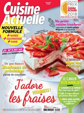 Achat Cuisine Actuelle n°329 9 avr. 2018 version numérique et