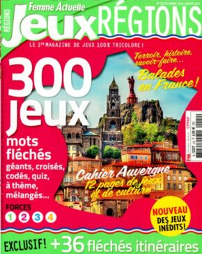 Femme Actuelle Jeux Région n°22