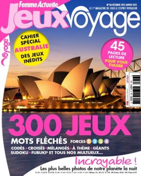 Femme Actuelle Jeux Voyage n°12