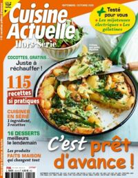 Abonnement magazine Cuisine Actuelle pas cher - Prismashop
