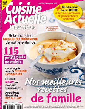 Achat Cuisine Actuelle N 358 5 Oct 2020 Version Numerique Et Papier Prismashop